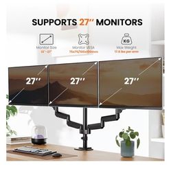 ErGear Triple Monitor Desk Mount (Brand New)