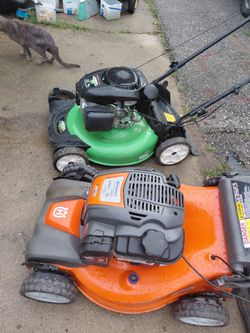 3 self propelled mowers