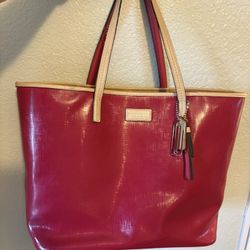 Pink Coach Purse
