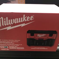 Brand new M18 18-Volt 2 Gal. Lithium-Ion Cordless Wet/Dry Vacuum (Vacuum-Only)