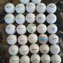 32 Assorted Golf Balls 