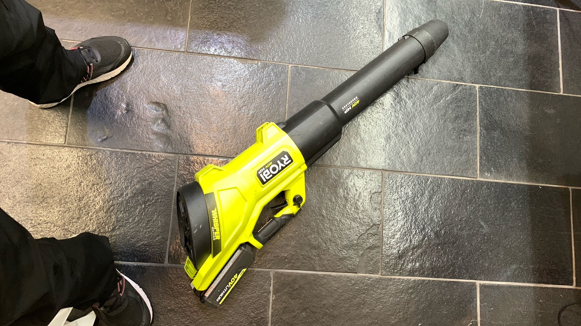Ryobi 40 Volt Cordless Blower w/Charger, 1 Batt!