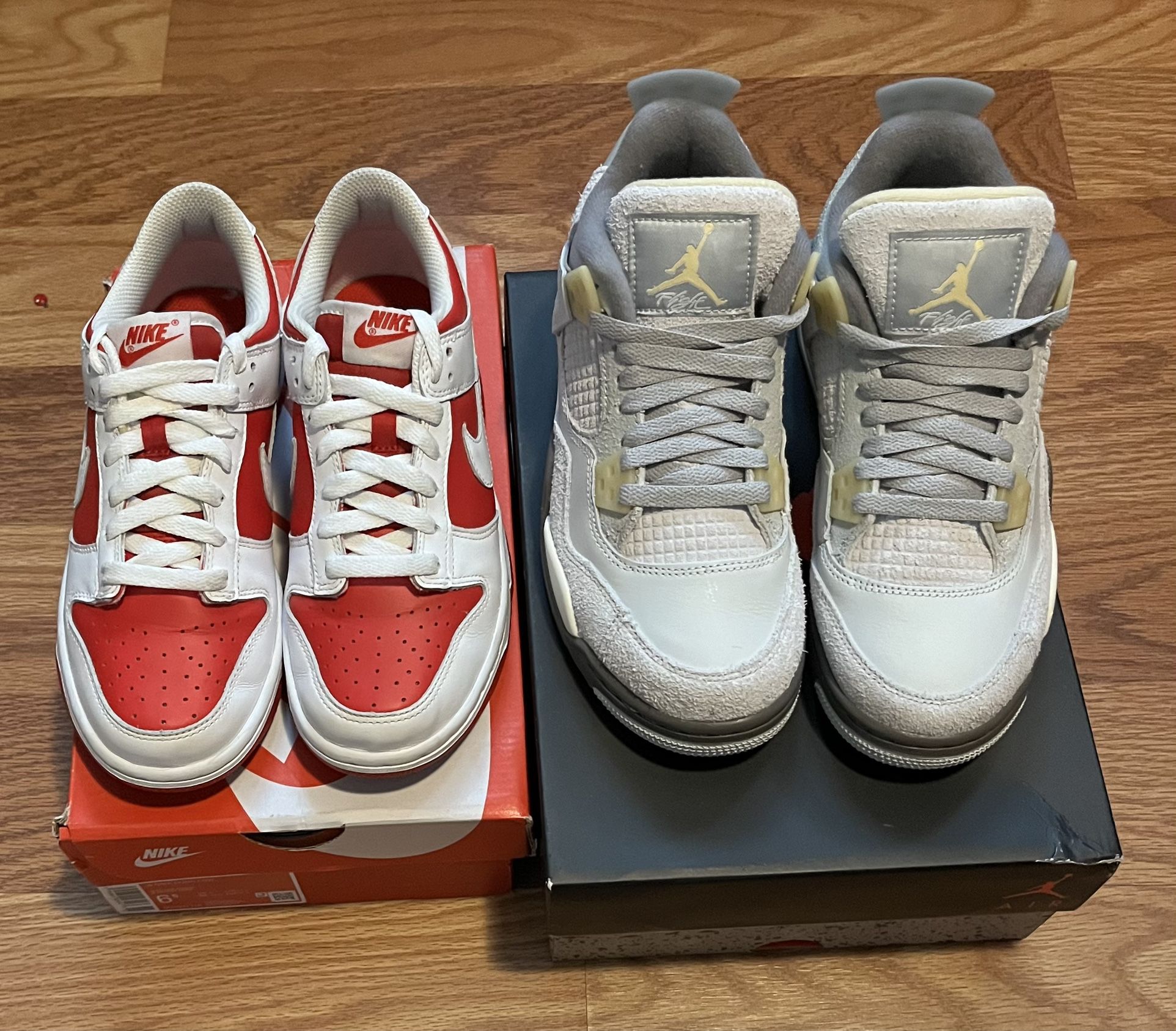 Jordan Nike Both Size 5 