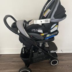 Graco modes 3 lite platinum travel system - stroller + infant car seat