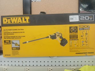 Dewalt 550psi power cleaner