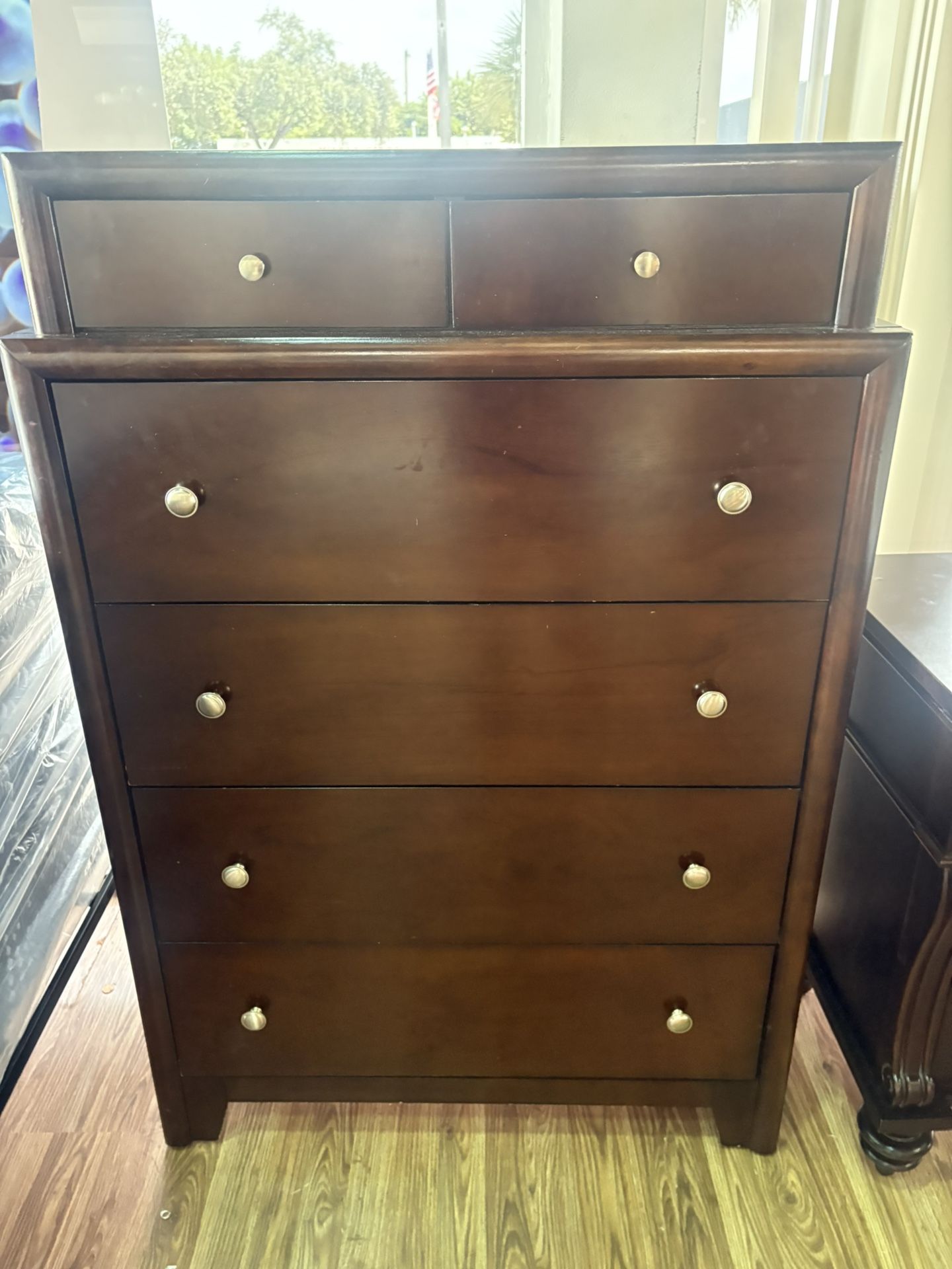 Classic Dark Wood Dresser