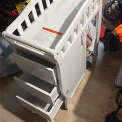 Baby Changing Table With Drawers 