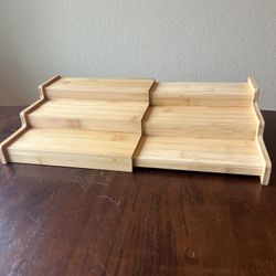 Bamboo Shelf Organizer 
