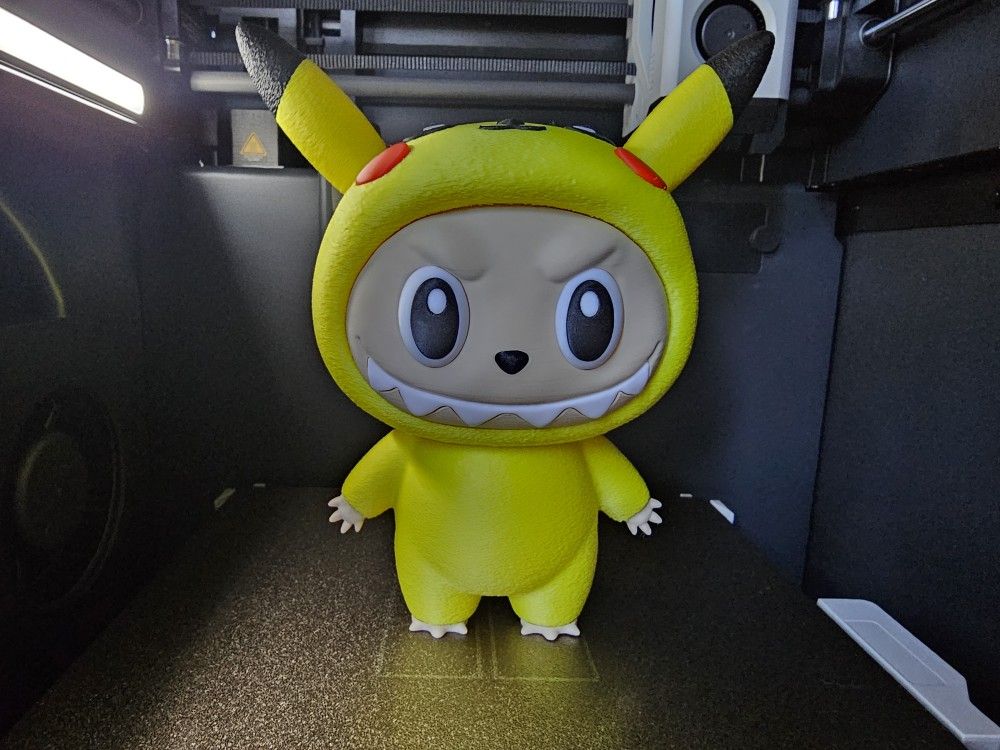 🎉 Pikachu x Labubu Crossover Fan Creation – 8" Figure⚡