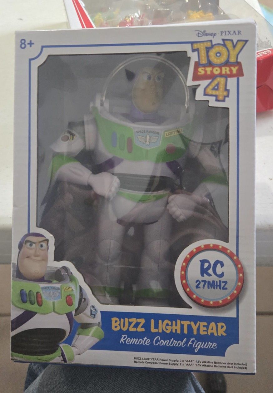 Buzz Lightyear Remote Control Figure