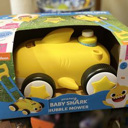 New Baby Shark Bubble Mower Toy 
