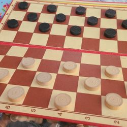 Vintage German Checkers And German Muehle Game 