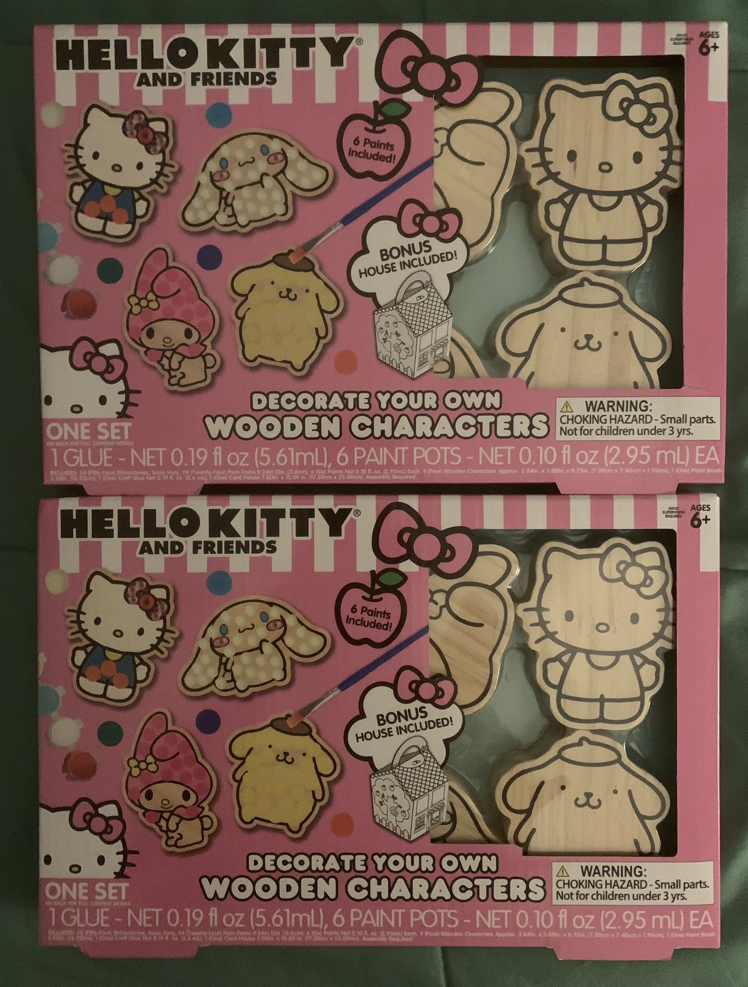 hello kitty painting craft