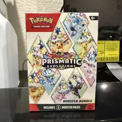 Pokemon Primsatic Evoloutions Booster Bundle