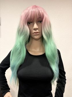 Colorful wig 