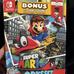 Super Mario Odyssey Switch – Bonus Edition  w/ Traveler’s Guide 