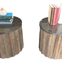 Revelation By Uttermost Finnegan End Tables (2 Tables)
