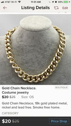 Gold Chain Necklace