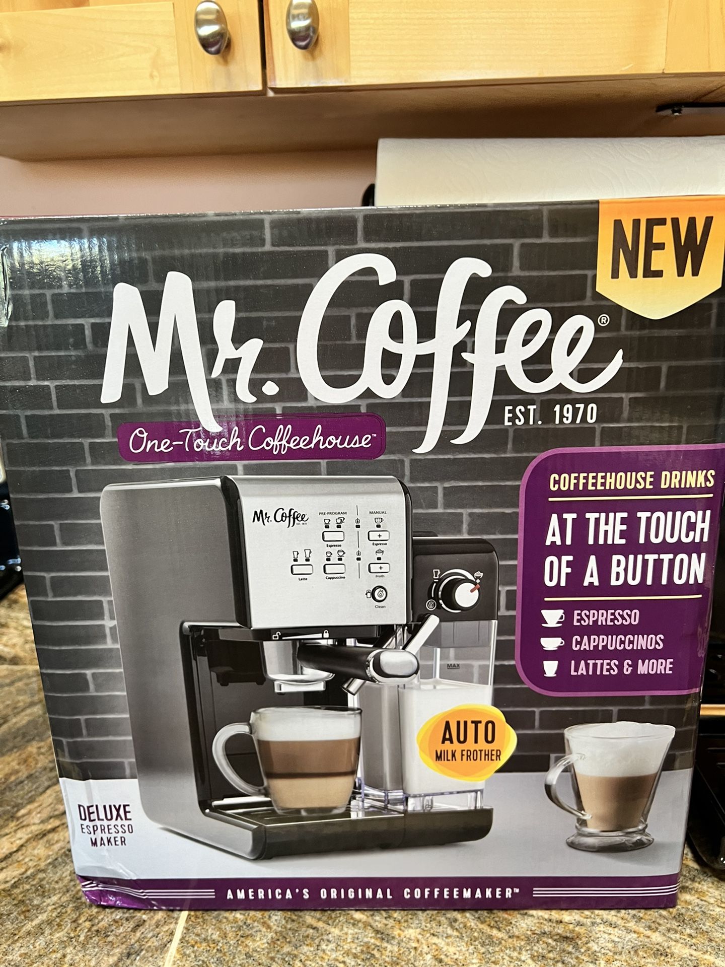 One Touch Coffeehouse Mr Coffee Espresso Maker Review Cappuccino