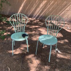 Vintage Patio Chairs!! 
