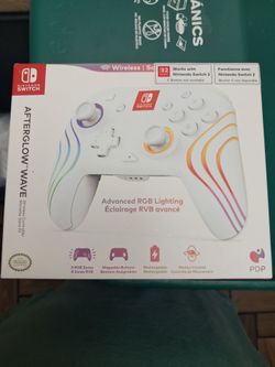 PDP Afterglow Wave Wireless Nintendo Switch Controller