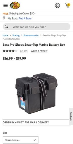Noco Snap-top Battery Box