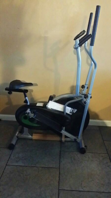 New 2 in 1 Dual cardio elliptical