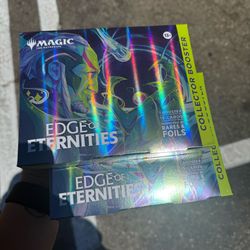Magic The Gathering Edge Of Eternies Collector Booster Omega Box 