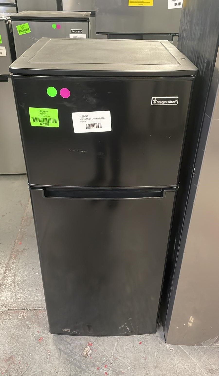 Magic Chef HMDR450BE 4.5 cu. ft. 2 Door Refrigerator