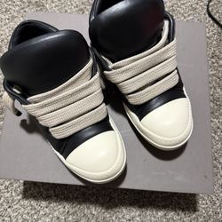 Rick Owens Hollywood Jumbo Lace Low 41.5 Us Men’s 8.5