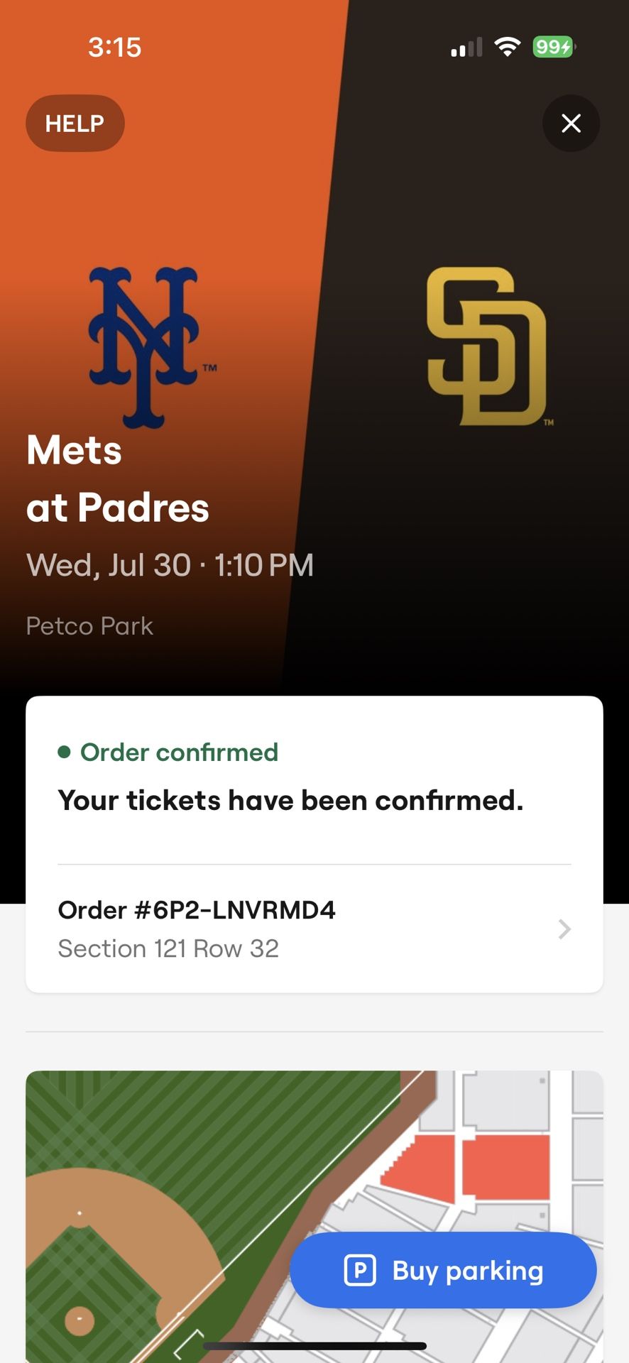 San Diego Padres vs New York Mets Tickets