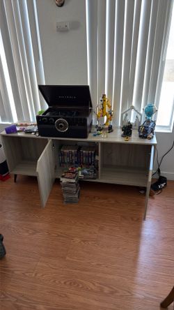 Tv console stand cabinet