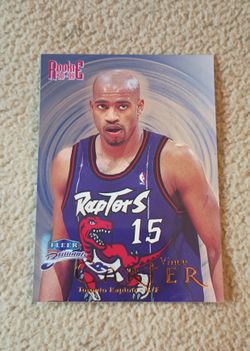 1998-99 Vince Carter Fleer Brilliants Blue Rookie 