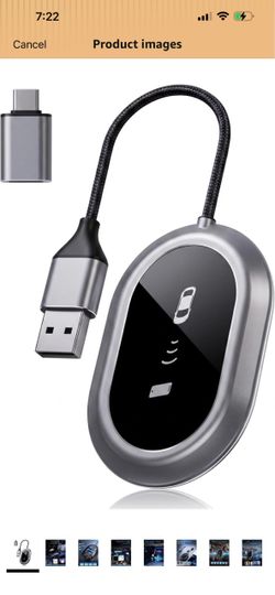 Wireless CarPlay/Android Auto Adapter Dongle