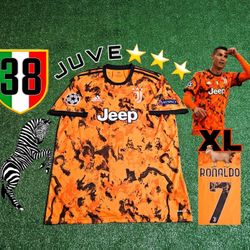 Adidas Juventus FC Cristiano Ronaldo #7 2020/2021 Third Camo Jersey