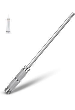 SDS Plus to SDS Plus Adapter with 10.2” Extension Shaft, Rotary Hammer Connection Adapter Drill Bits with Steel Lock Ring Compact Balanced Design, SDS