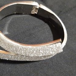 Shimmery Silver Bracelet. 