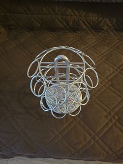 Chrome Wire Coffee Pod Holder