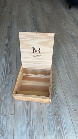 Michel Rolland Napa Valley Wooden Wine Crate
