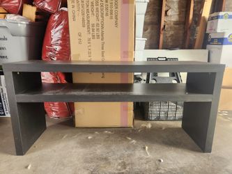 BLACK TV STAND 