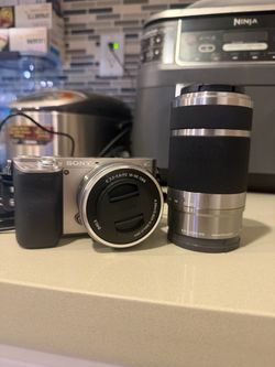 Sony a6000 Mirrorless Camera with Two Lenses