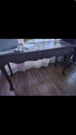 Wood/Glass Table