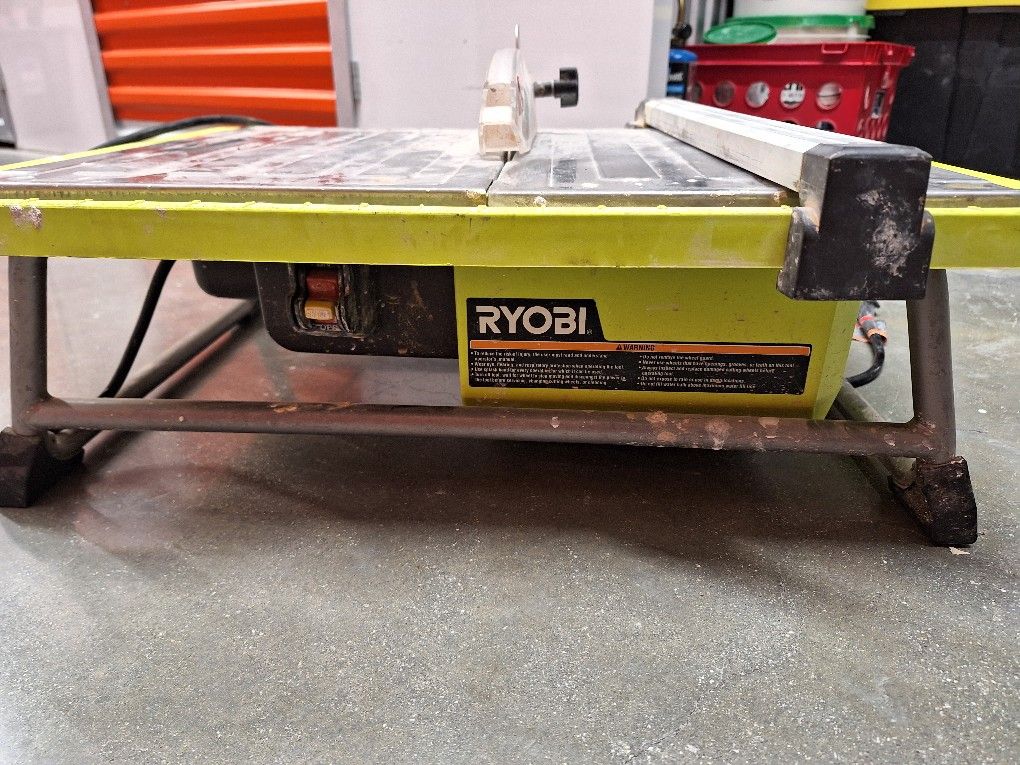 Ryobi Wet Saw
