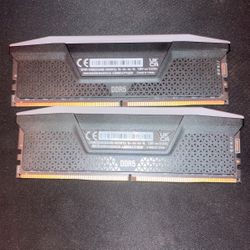 vengeance 2x16 gb DDR5 ram 