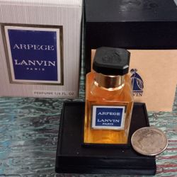 Vintage Lanvin Arpege Paris Perfume 1/4 FL OZ FULL 