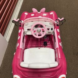 Mini Mouse Kids Car