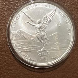 Silver 2019 Mexico 1 oz Silver Libertad BU