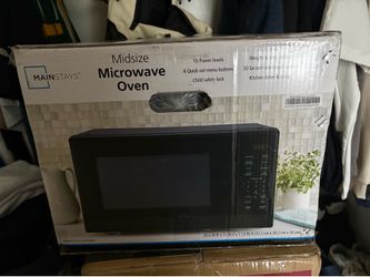 Brand new microwave