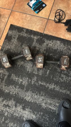 35lb dumbbells