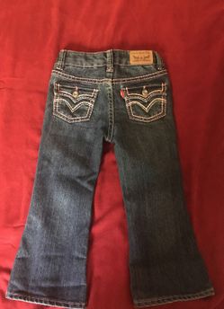 Levi's blue jeans size 2t toddler